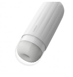 USA SVAKOM - SAM NEO Interactive Suction Vibration Masturbator Smart APP Model (Chargeable - White)